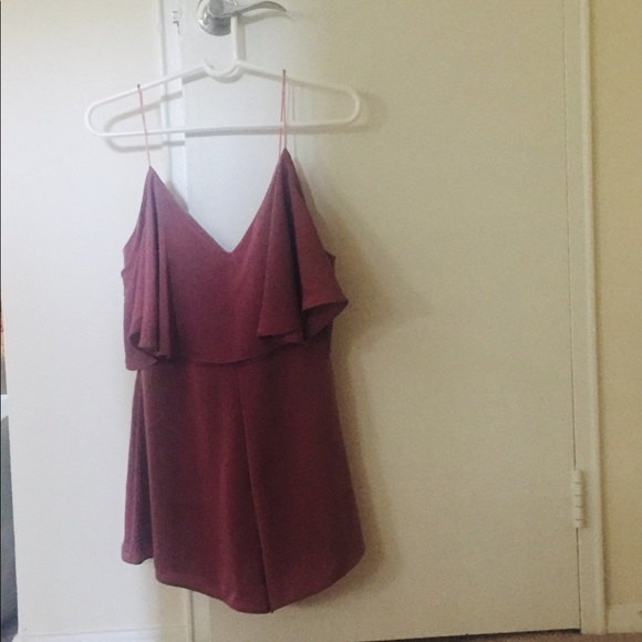 Lulus Dressy Dark Pink Romper - Picture 3 of 4